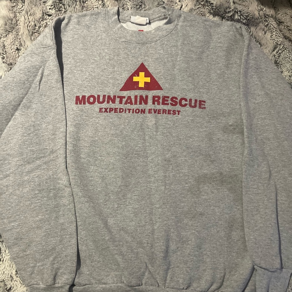 Vintage Disney Expedition Everest Mountain Rescue Sweater